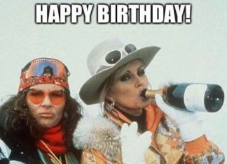 Happy Birthday Wiches : Have a abfab birthday!