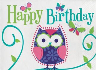 Happy Birthday Wiches : Highlights: – Made in the USA – 16 napkins per package – 12 packages per case – …