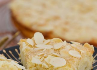 Birthday Cake : A deliciously zesty FLOURLESS LEMON CAKE made with almond meal and ricotta… in…