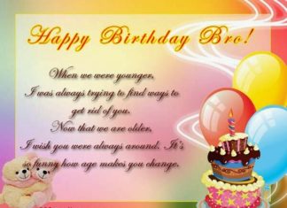 Happy Birthday Brother : Happy Birthday