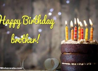 Happy Birthday Brother : Happy Birthday wishes for Brother