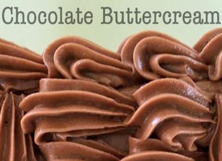 Birthday Cake : AMAZING Classic Chocolate Buttercream recipe by My Cake School!