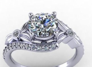 Birthday Gifts Ideas : A Museum Perfect 2.29CT Round Cut Russian Lab Diamond Ring