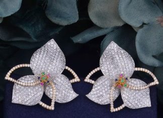 Birthday Gifts Ideas : Celebrity Inspired Floral Earrings