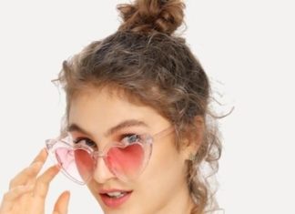 Birthday Gifts Ideas : Heart Shaped Frame Sunglasses