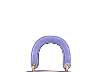 Birthday Gifts Ideas : Lilac Quilted Rhinestone Top Handle Handbag