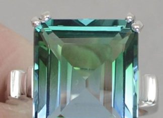 Birthday Gifts Ideas : NEW A Classic Natural 9.96CT Emerald Cut Brazilian by JoyofLondon