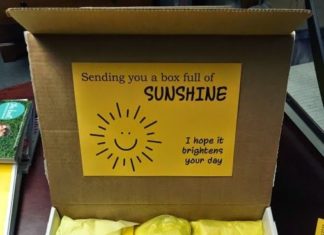 Birthday Gifts Inspiration : Box of Sunshine