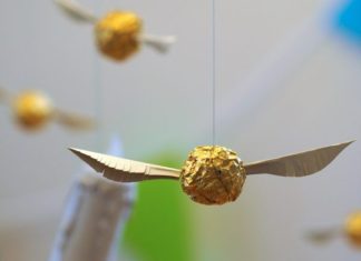 Birthday Inspiration: schnatz_harry_potter_deko_rocher