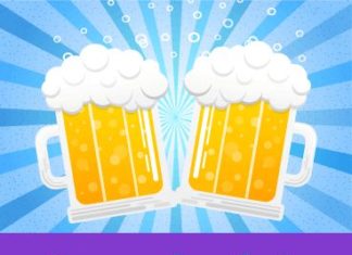 Happy Birthday Brother : Fun-Filled Day! Happy Birthday Card for Brother: Propose a toast and say cheers …