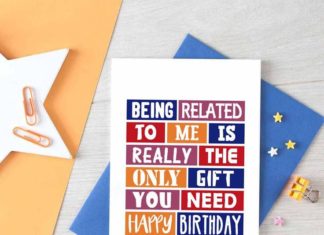 Happy Birthday Brother : Funny Sister Birthday Card | Birthday Brother | Cousin | Aunt | Uncle Birthday C…