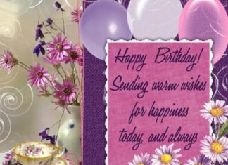 Happy Birthday Brother : Happy Birthday Brother : Happy Birthday! Sending Warm Wishes For Happiness Today…