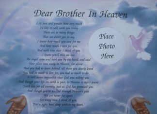 Happy Birthday Brother : Happy Birthday Brother In Heaven Quotes