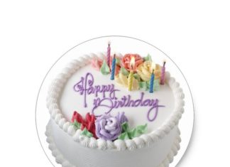Happy Birthday Brother : Happy Birthday Classic Round Sticker
