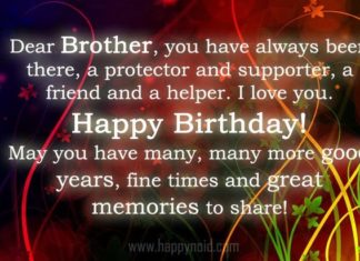 Happy Birthday Brother : Happy Birthday Quotes for Brother