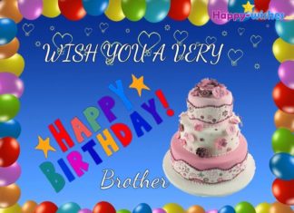 Happy Birthday Brother : Happy Birthday Wishes for Brother – Quotes, images and memes – Happy Wishes