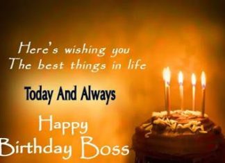 Happy Birthday Brother : Happy Birthday Wishes to Boss