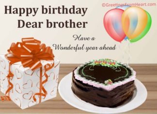 Happy Birthday Brother : greeting card for birthday wishes to brother 101 happy birthday …