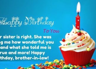 Happy Birthday Brother : happy birthday to my brother in law