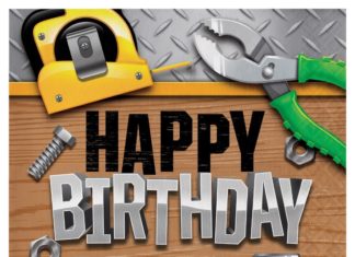 Happy Birthday Wiches : 16ct Handyman Birthday Napkins