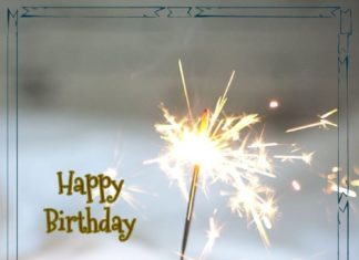 Happy Birthday Wiches : Best Birthday Quotes : Happy Birthday cupcake sparkler