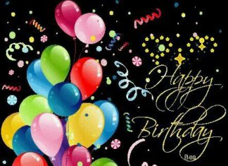 Happy Birthday Wiches : “Fun”: “See the balloons are flying high up the sky. You know why…. because …