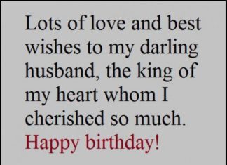 Happy Birthday Wiches : Happy Birthday Wishes for your Husband