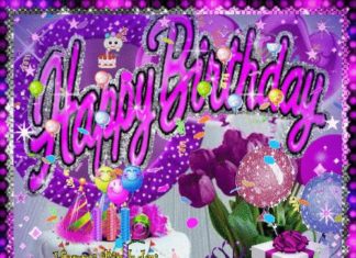 Happy Birthday Wiches : Happy Birthday to Ms. Georgia granddaughter! Today a great wonderful blessing! …