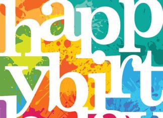 Happy Birthday Wiches : Joyeux anniversaire – Illustration vectorielle