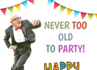 Happy Birthday Wiches : Never too old to party! happy Birthday.