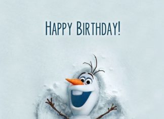 Happy Birthday Wiches : Olaf….
