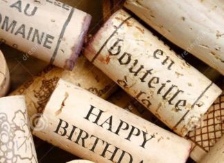Happy Birthday Wiches : Wine cork Happy Birthday
