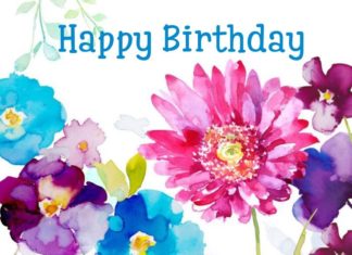 Birthday Inspiration: Happy Birthday