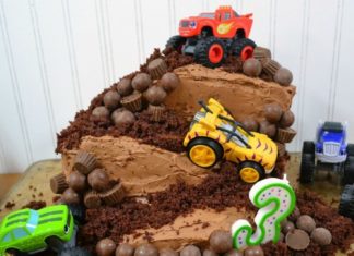 Birthday Party : Have a birthday coming up for a truck lover? Your little will love this DIY mons…