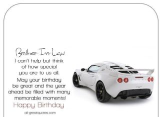 Happy Birthday Brother : Happy Birthday Brother : Birthday Wishes For Brother-In-Law My dear Brother-In-L…