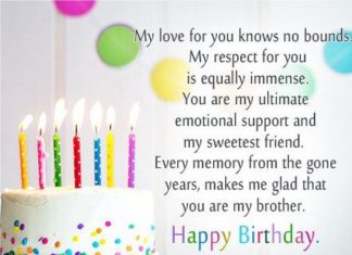 Happy Birthday Brother : Happy Birthday Brother quotes