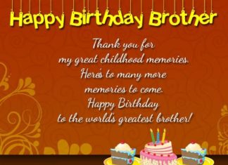 Happy Birthday Brother : Happy Birthday Cards For Brother