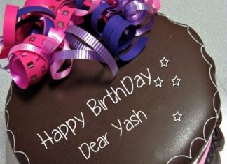 Happy Birthday Brother : Happy Birthday Chocolate Cake For Dear Yash