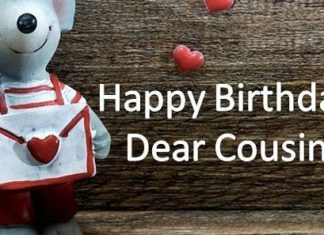 Happy Birthday Brother : Happy Birthday Cousin