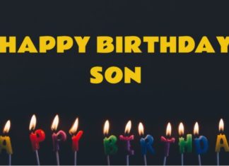 Happy Birthday Brother : Happy Birthday Son – Special Birthday Quotes For Son