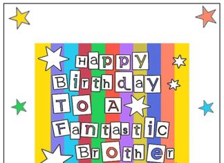 Happy Birthday Brother : Happy Birthday To A Fantastic Brother | all-greatquotes.com #HappyBirthday #Brot…