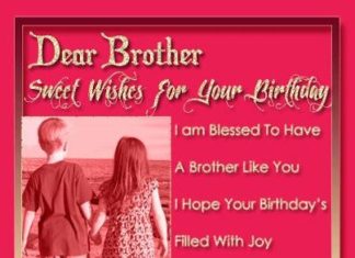 Happy Birthday Brother : happy birthday quotes for brother with cake