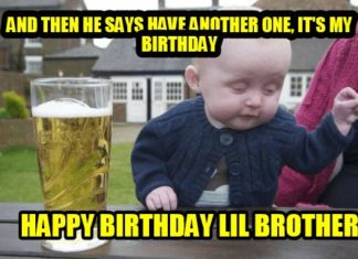 Happy Birthday Brother : ✅ 25 Best memes about happy birthday brother pic happy