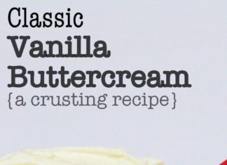 Birthday Cake : You will LOVE this delicious Classic Vanilla Buttercream recipe! This is a crust…