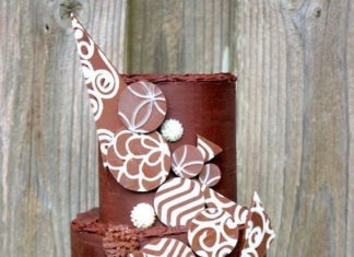 Birthday Cake : Elegant Chocolate Accents!~MyCakeSchool.com Video Tutorial