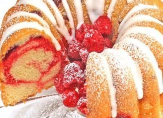 Birthday Cake : The most AMAZING Lemon Raspberry Swirl Pound Cake Recipe by MyCakeSchool.com! Pe…