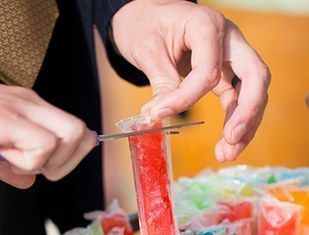 Birthday Decoration : A popsicle bar with Otter Pops and bubbly to cool down at summer weddings: | 23 …