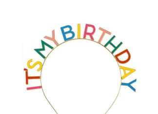 Birthday Decoration : Birthday Headband – Talking Tables – Luxury Birthday Parties For All Ages