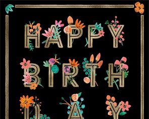 Birthday Inspiration: Happy Birthday