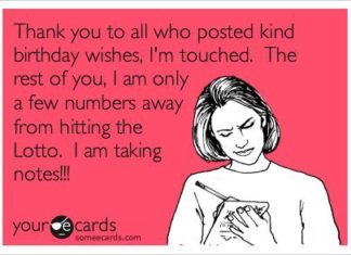Birthday Quotes : Facebook Thank You For All The Birthday Wishes